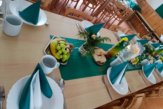 Sváteční vánoční tabule 1