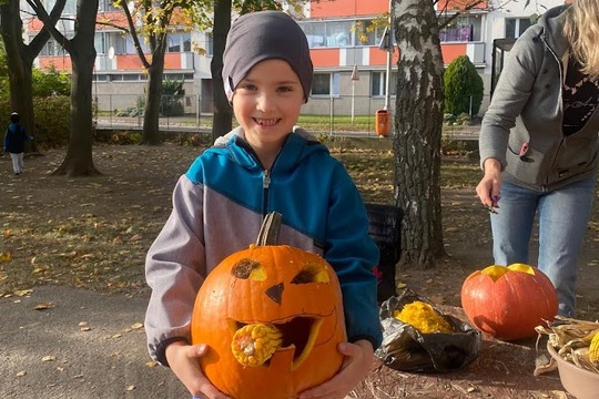 Den školní jídelny aneb Dýňohrátky ve Věkoších 2 1