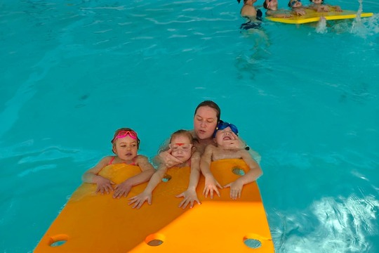 1. lekce plavání  1