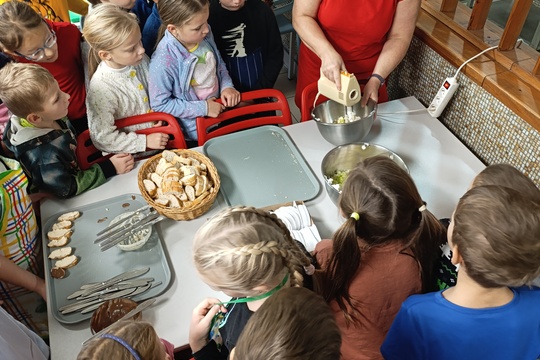 Na exkurzi ve školní jídelně 1