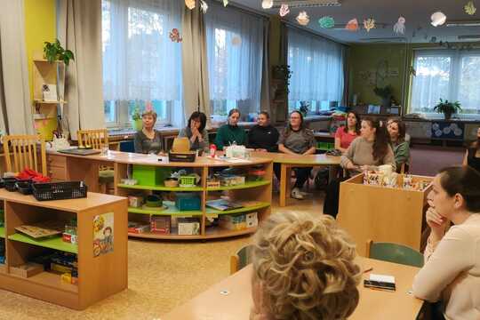 Navštívila nás Zdeňka Trummová 1