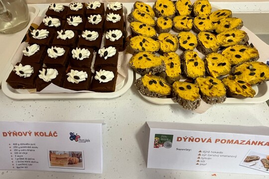 Občerstvení  "Dýňové slavnosti v Motýlku" 1