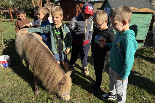 Farmářské dopoledne v MŠ Dobroměřice  1