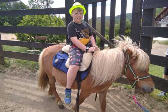 Návštěva farmy "Appaloosa". 1