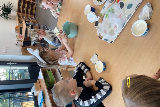 Pomazánky z rukou dětí 1