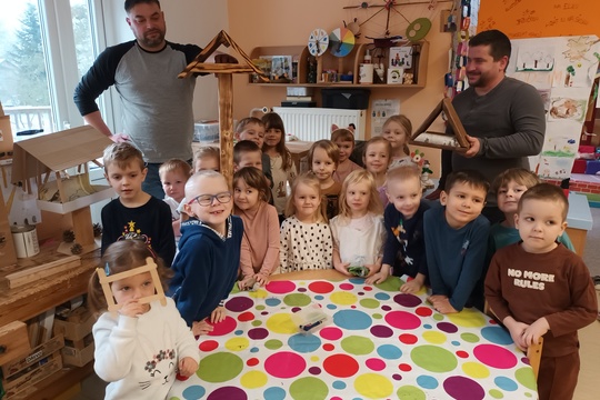 Dílny s tatínky ve třídě Krteček 1