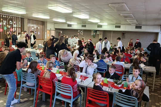 Slavnostní vánoční oběd 1