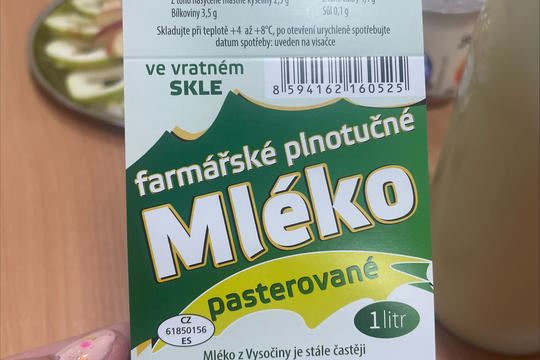 Farmářské mléčné výrobky 1