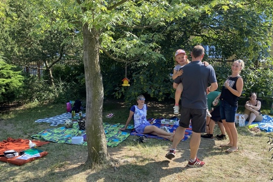 Piknik na školní zahradě 1