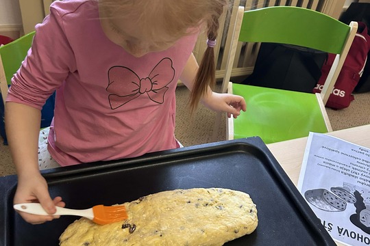 Vánoční štola od Včeliček  1