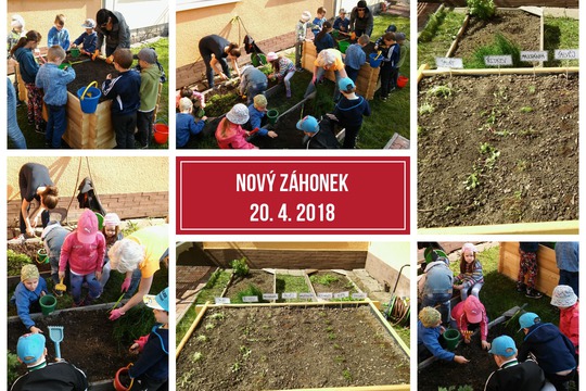 Rozšiřujeme školkovou minizahrádku 1
