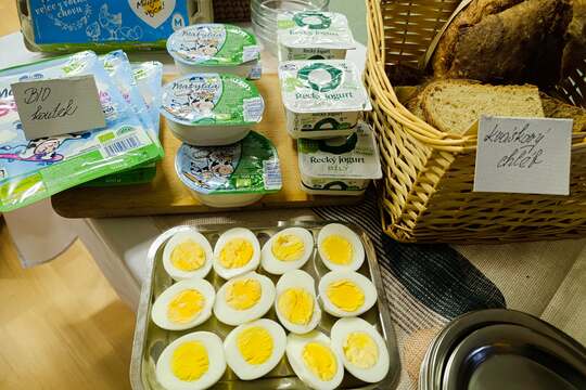 Společná snídaně s rodiči v MŠ 1