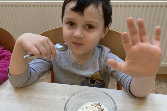 Děti si připravily zdravý pribináček Děti si připravily zdravý pribináček 1