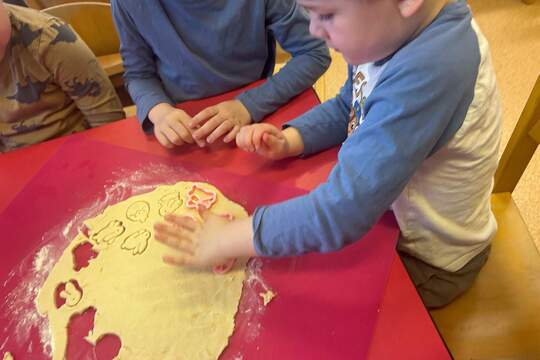 Velikonoční pečení sušenek 1