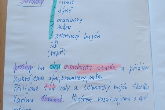 Dýně z vlastní zahrádky 1