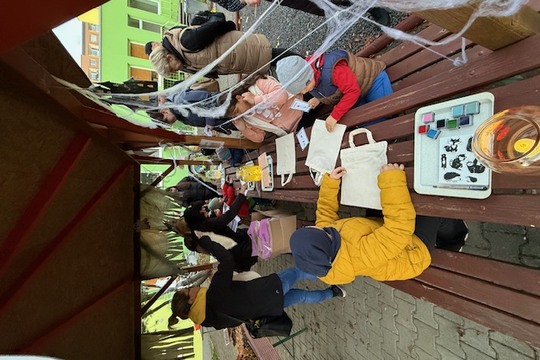 Strašidelné odpoledne v MŠ Sluníčko Krupka 1