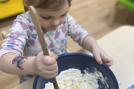 Tvarohové koblížky z trouby 1