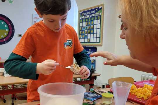 Halloweenské vaření a pečení v 1. a 2. ročníku 1