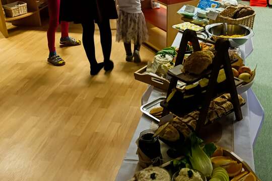 Společná snídaně s rodiči v MŠ 1