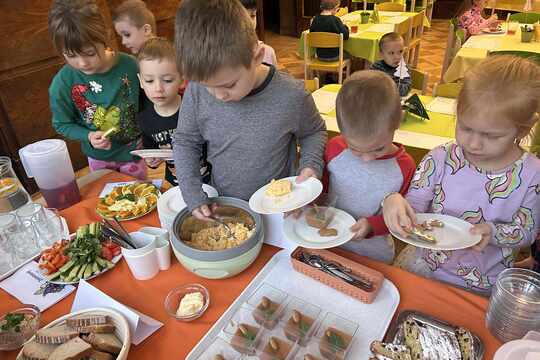 Vánoční raut u Berušek a Včeliček 1