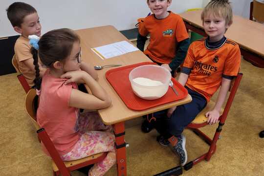 Halloweenské vaření a pečení v 1. a 2. ročníku 1