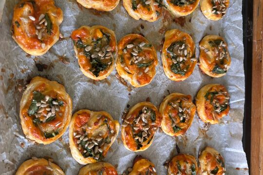 Jarní šneci s medvědím česnekem 1