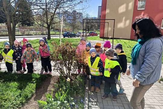 Nezahálíme, a učíme se i na vycházce 1
