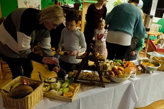Společná snídaně s rodiči v MŠ 1