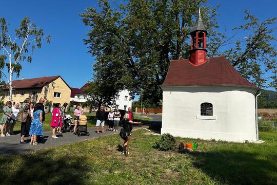 MŠ Sluníčko Soběchleby - Slavnostní setkání - převzetí stromku 1