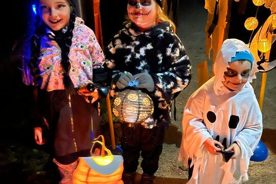 Strašidelná stezka s dýňovým kouzlem Strašidelná stezka s dýňovým kouzlem 1