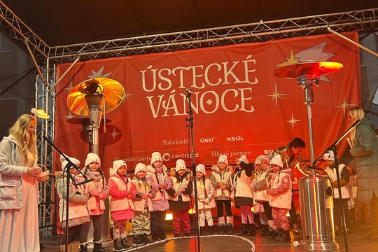 Vánoční vystoupení s Ústeckým deníkem 1