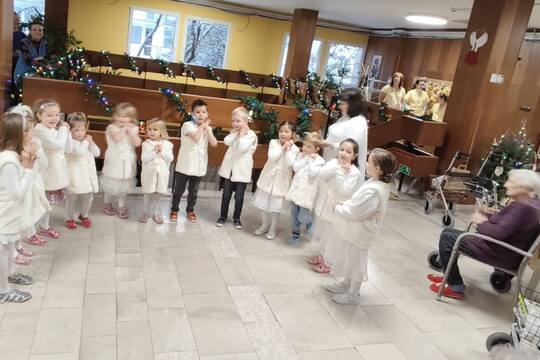 Vystoupení v Domově pro seniory 1