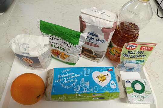 Pomerančová bábovka  1