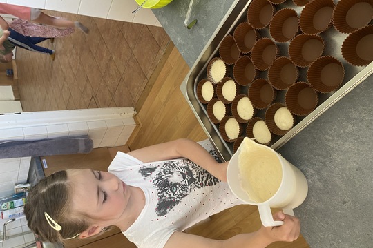 Banánove muffinky 1
