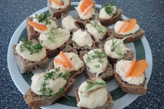 Příprava mrkvičkové pomazánky  1