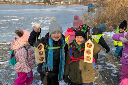 Myslíme na zvířata v zimě 1