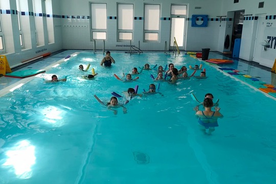 Máme za sebou 4.lekci plavání  1