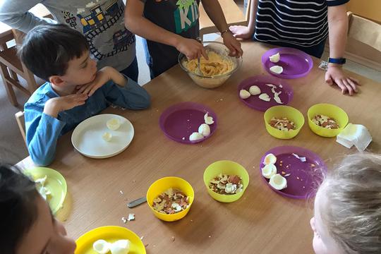 Chefs in Training - Deviled Eggs  1