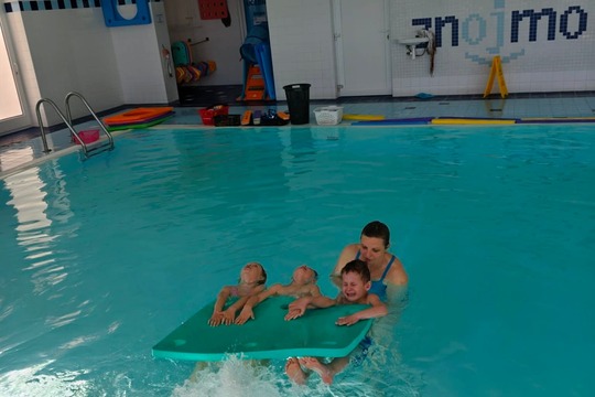 1. lekce plavání  1