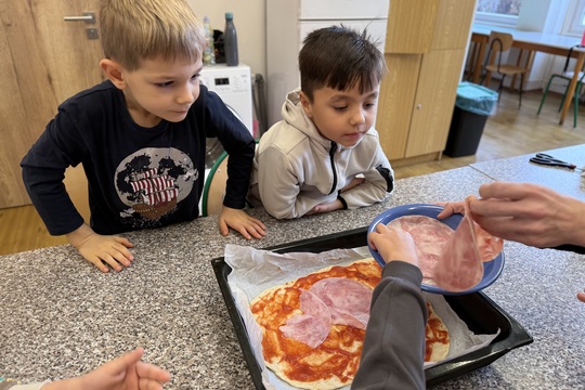 Zdravé vaření v přípravné třídě: Jednoduchá a chutná mini pizza 1