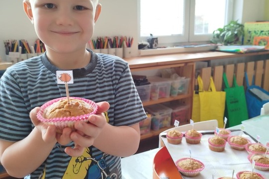 Zdravé mrkvové muffiny 1