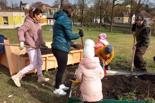 Budování zahrady Budování zahrady 1