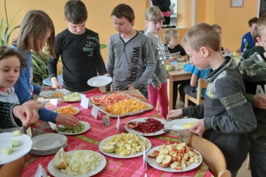 Ochutnávka ovocného koše od Laktei  1