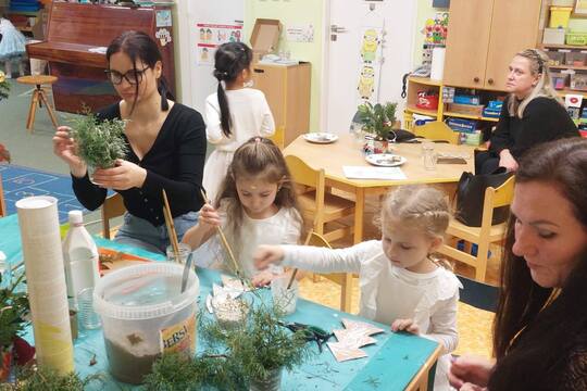 Vánoční kavárničky s rodiči 1