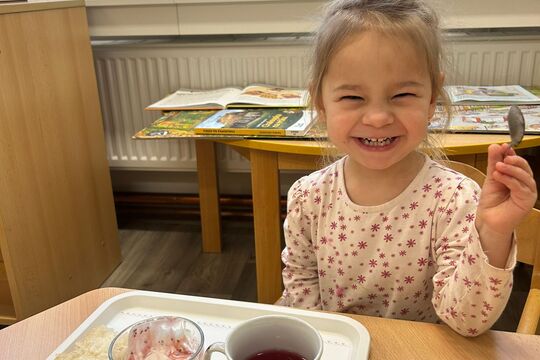 MŠ Sluníčko Krupka a snídaňové rozhodnutí 1