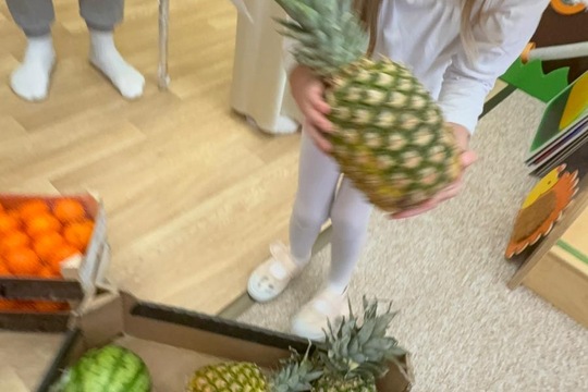 Mikuláš u nás ve školce  1