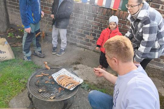 JARO na školní ZAHRÁDCE  1