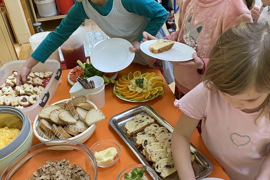 Vánoční raut u Berušek a Včeliček 1