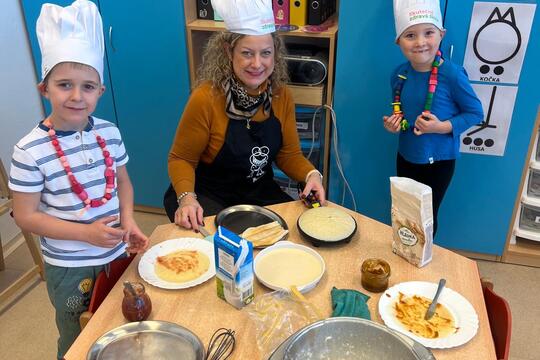 Pečeme palačinky 1