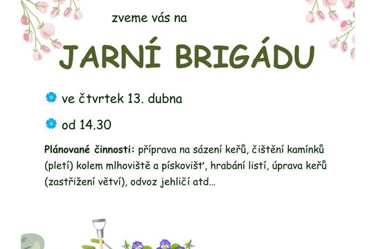 Jarní brigáda na školní zahradě spolu s rodiči 1